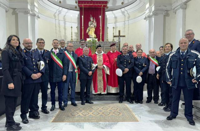 I vigili urbani di Ramacca, Castel di Iudica, Raddusa, Assoro e Catenanuova hanno festeggiato il loro Santo Protettore "Sebastiano"